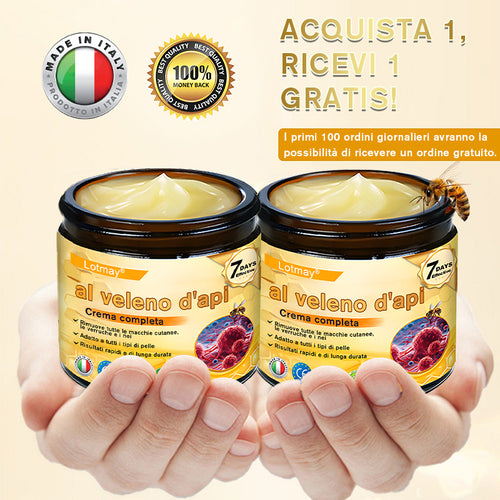 Lotmay® crema completa al veleno d'api 🔥 ULTIMO GIORNO 80% di sconto 💎