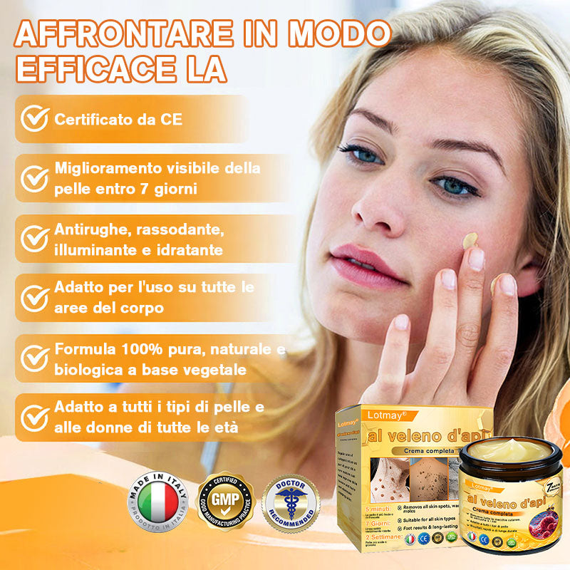 Lotmay® crema completa al veleno d'api 🔥 ULTIMO GIORNO 80% di sconto 💎