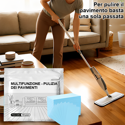 🧼Ultimo giorno: 80% di sconto - Detergente antibatterico multiuso per parquet, piastrelle e pavimenti in laminato