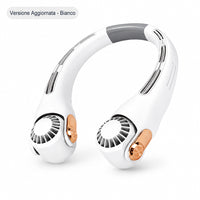 🔥Versione Aggiornata – Ventilatore ad Alta Potenza a 360° (Bianco pro)