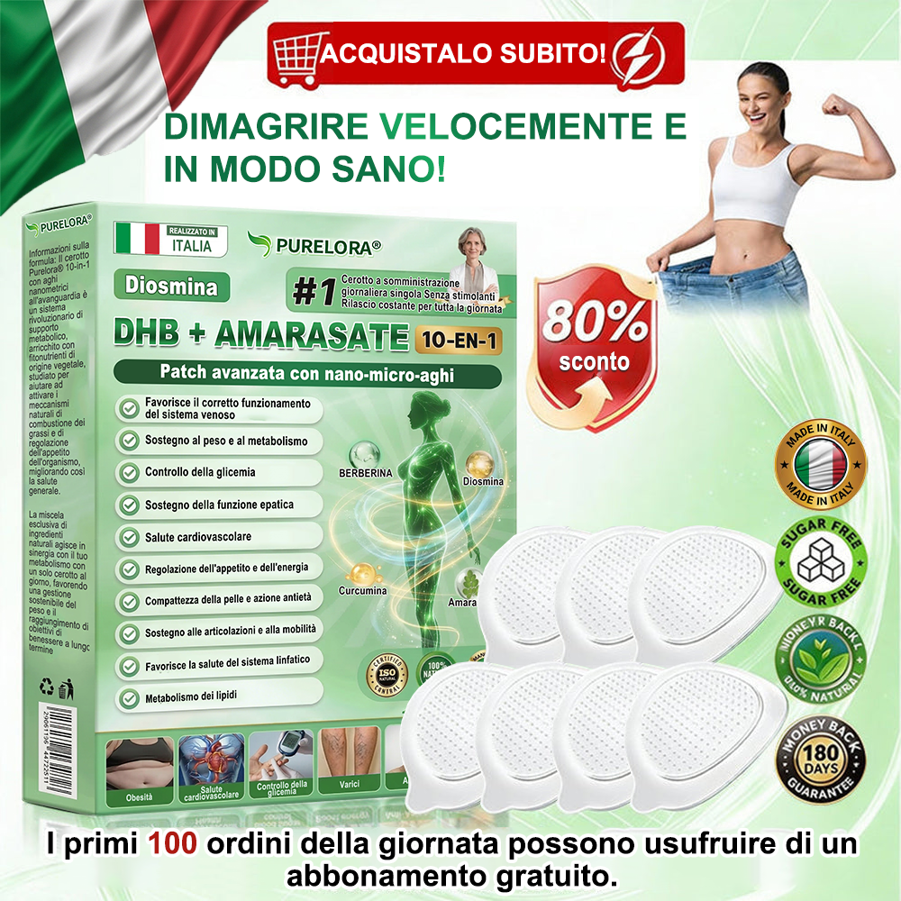 𝐍𝐮𝐨𝐯𝐚 𝐅𝐨𝐫𝐦𝐮𝐥𝐚🌿 | 𝐏𝐮𝐫𝐞𝐥𝐨𝐫𝐚® 𝐌𝐞𝐭𝐚𝐛𝐨𝐥𝐢𝐜 𝐌𝐚𝐭𝐫𝐢𝐱™ – 𝐂𝐞𝐫𝐨𝐭𝐭𝐨 𝐍𝐚𝐧𝐨 𝐚 𝐌𝐢𝐜𝐫𝐨𝐧𝐞𝐞𝐝𝐥𝐞 𝟏𝟎-𝐢𝐧-𝟏 𝐜𝐨𝐧 𝐃𝐇𝐁 + 𝐀𝐦𝐚𝐫𝐚𝐬𝐚𝐭𝐞 💧𝐒𝐨𝐥𝐨 𝐮𝐧𝐚 𝐯𝐨𝐥𝐭𝐚 𝐚𝐥 𝐠𝐢𝐨𝐫𝐧𝐨 ✅ 𝐈𝐧𝐝𝐢𝐜𝐚𝐭𝐨 𝐩𝐞𝐫 𝐨𝐛𝐞𝐬𝐢𝐭à, 𝐫𝐢𝐥𝐚𝐬𝐬𝐚𝐦𝐞𝐧𝐭𝐨 𝐜𝐮𝐭𝐚𝐧𝐞𝐨, 𝐝𝐢𝐚𝐛𝐞𝐭𝐞, 𝐯𝐞𝐧𝐞 𝐯𝐚𝐫𝐢𝐜𝐨𝐬𝐞, 𝐥𝐢𝐧𝐟𝐞𝐝𝐞𝐦𝐚, 𝐝𝐢𝐬𝐭𝐮𝐫𝐛𝐢 𝐝𝐞𝐥 𝐬𝐨𝐧𝐧𝐨 𝐞 𝐝𝐨𝐥𝐨𝐫𝐢 𝐚𝐫𝐭𝐢𝐜𝐨𝐥𝐚𝐫𝐢