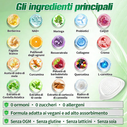 【𝐍𝐮𝐨𝐯𝐚 & 𝐅𝐨𝐫𝐦𝐮𝐥𝐚 𝐌𝐢𝐠𝐥𝐢𝐨𝐫𝐚𝐭𝐚🍏】𝐏𝐮𝐫𝐞𝐥𝐨𝐫𝐚® 𝐀𝐂𝐕 × 𝐄𝐆𝐂𝐆 𝐏𝐚𝐭𝐜𝐡 𝐀𝐯𝐚𝐧𝐳𝐚𝐭𝐨 𝐍𝐚𝐧𝐨 𝐌𝐢𝐜𝐫𝐨𝐧𝐞𝐞𝐝𝐥𝐞 𝟏𝟎-𝐢𝐧-𝟏 ✅𝐈𝐧𝐝𝐢𝐜𝐚𝐭𝐨 𝐩𝐞𝐫: 𝐨𝐛𝐞𝐬𝐢𝐭à, 𝐩𝐞𝐥𝐥𝐞 𝐫𝐢𝐥𝐚𝐬𝐬𝐚𝐭𝐚, 𝐝𝐢𝐚𝐛𝐞𝐭𝐞, 𝐚𝐩𝐧𝐞𝐚 𝐝𝐞𝐥 𝐬𝐨𝐧𝐧𝐨, 𝐝𝐢𝐬𝐭𝐮𝐫𝐛𝐢 𝐚𝐫𝐭𝐢𝐜𝐨𝐥𝐚𝐫𝐢 𝐞 𝐦𝐨𝐥𝐭𝐨 𝐚𝐥𝐭𝐫𝐨