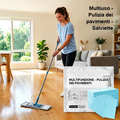 🧼Ultimo giorno: 80% di sconto - Detergente antibatterico multiuso per parquet, piastrelle e pavimenti in laminato