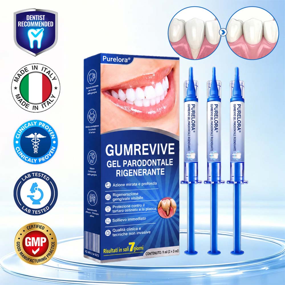 Purelora® GUMREVIVE GEL RIPARATORE PERIODONTALE 🏆