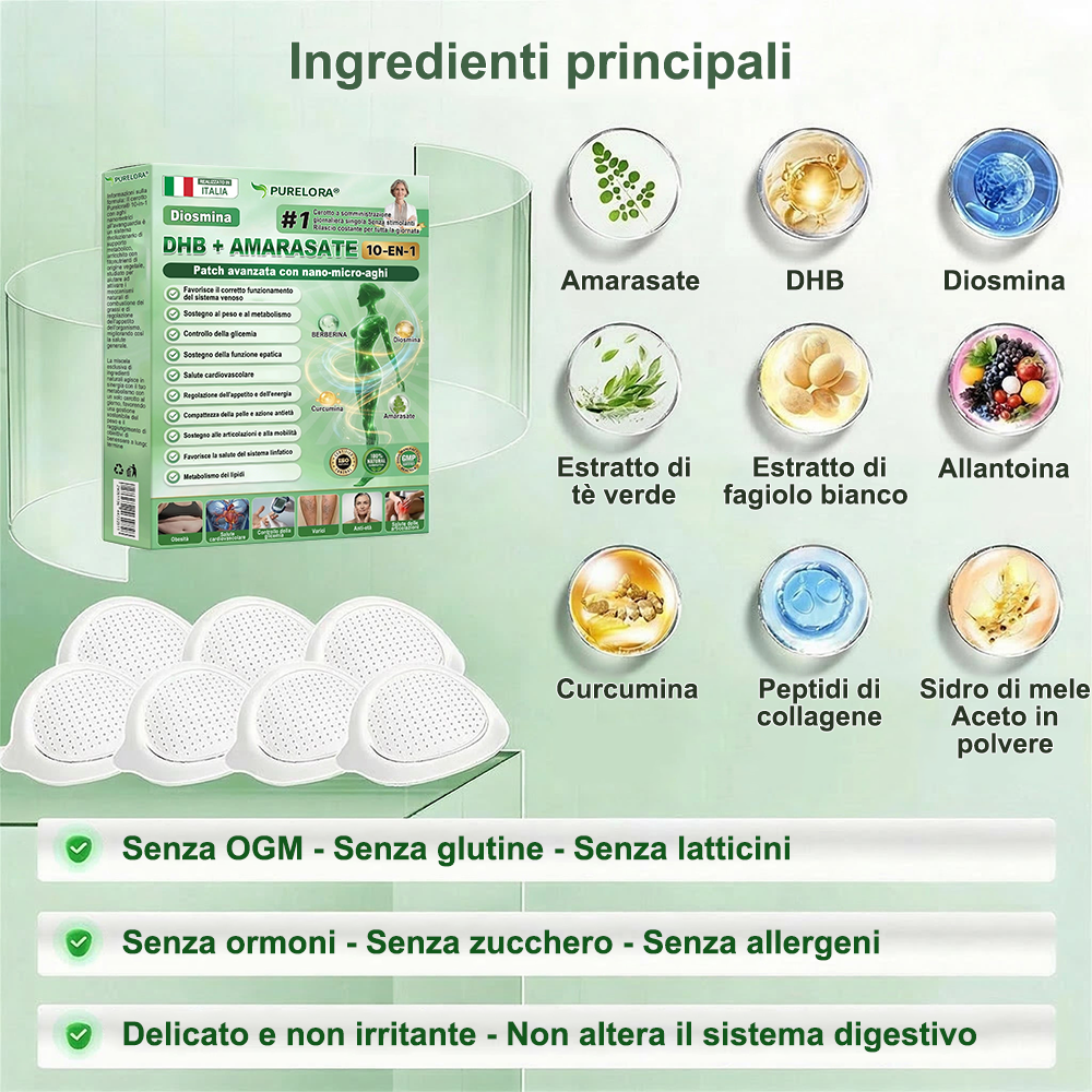 𝐏𝐮𝐫𝐞𝐥𝐨𝐫𝐚® 𝐌𝐞𝐭𝐚𝐛𝐨𝐥𝐢𝐜 𝐌𝐚𝐭𝐫𝐢𝐱™ – 𝐂𝐞𝐫𝐨𝐭𝐭𝐨 𝐍𝐚𝐧𝐨 𝐚 𝐌𝐢𝐜𝐫𝐨𝐧𝐞𝐞𝐝𝐥𝐞 𝟏𝟎-𝐢𝐧-𝟏 𝐜𝐨𝐧 𝐃𝐇𝐁 + 𝐀𝐦𝐚𝐫𝐚𝐬𝐚𝐭𝐞 💧𝐒𝐨𝐥𝐨 𝐮𝐧𝐚 𝐯𝐨𝐥𝐭𝐚 𝐚𝐥 𝐠𝐢𝐨𝐫𝐧𝐨 ✅ 𝐈𝐧𝐝𝐢𝐜𝐚𝐭𝐨 𝐩𝐞𝐫 𝐨𝐛𝐞𝐬𝐢𝐭à, 𝐫𝐢𝐥𝐚𝐬𝐬𝐚𝐦𝐞𝐧𝐭𝐨 𝐜𝐮𝐭𝐚𝐧𝐞𝐨, 𝐝𝐢𝐚𝐛𝐞𝐭𝐞, 𝐯𝐞𝐧𝐞 𝐯𝐚𝐫𝐢𝐜𝐨𝐬𝐞, 𝐥𝐢𝐧𝐟𝐞𝐝𝐞𝐦𝐚, 𝐝𝐢𝐬𝐭𝐮𝐫𝐛𝐢 𝐝𝐞𝐥 𝐬𝐨𝐧𝐧𝐨 𝐞 𝐝𝐨𝐥𝐨𝐫𝐢 𝐚𝐫𝐭𝐢𝐜𝐨𝐥𝐚𝐫𝐢