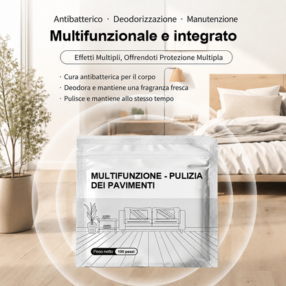 🧼Ultimo giorno: 80% di sconto - Detergente antibatterico multiuso per parquet, piastrelle e pavimenti in laminato