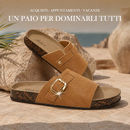 👑 Bestseller 2026 – Sandali Ortopedici Premium a Punta Aperta