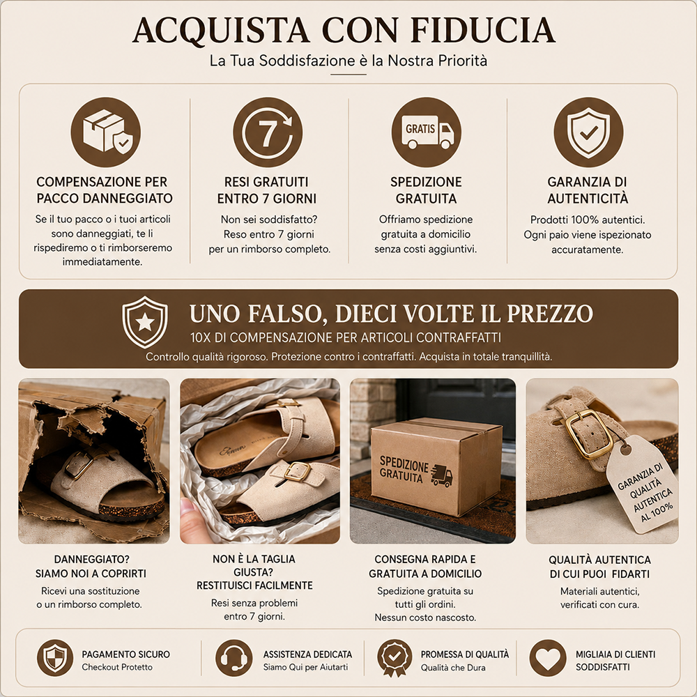 👑 Bestseller 2026 – Sandali Ortopedici Premium a Punta Aperta
