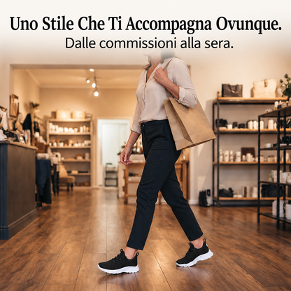 ULTIMO GIORNO: -80% – 👣 Sneakers ortopediche da donna senza lacci con supporto dell’arco plantare