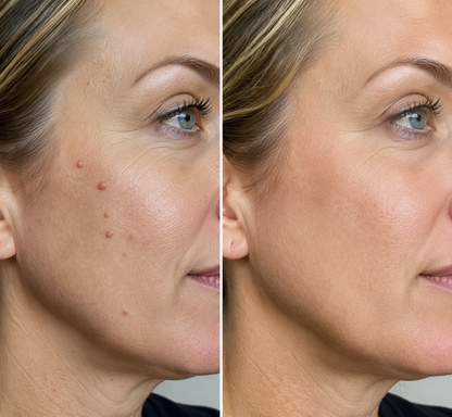 ✨Curalona® Cerotto 2 in 1 con Microneedle e Idrocolloide 🍀 | Aiuta a rimuovere nei in rilievo, acne, verruche piane e fibromi cutanei | Contribuisce a migliorare rughe, cicatrici e imperfezioni della pelle | Cerotti invisibili per viso e corpo