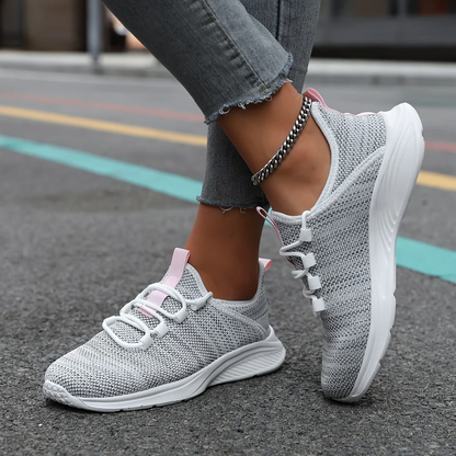 ULTIMO GIORNO: -80% – 👣 Sneakers ortopediche da donna senza lacci con supporto dell’arco plantare